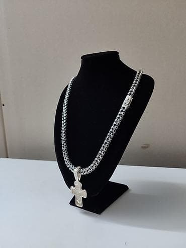 vero moda: Серебряный комплект: Рамзес Изготовление Цепей и Браслетов Серебро — 5
