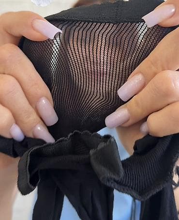 Личные вещи: Сетчатые эротические колготки с поясом (plus size) - Цвет: черный - — 3