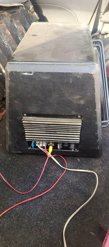 камера обгона: Сабвуфер в корпусе OK-JVC для автомобиля. - Тип: активный/пассивный — 4