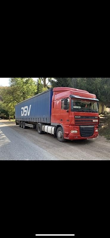 chery tiggo 9: Тягач, DAF, Тентованный — 3