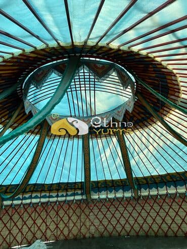 продажа статуэток: Металлическая юрта диаметром 10метров Площадь 78,5м2 Каркас из — 3