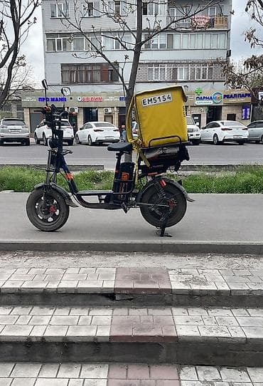 матор на велосипед: Электровелосипед, Б/у — 1