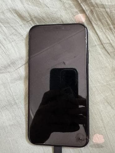 IPhone Xr, Б/у, 64 ГБ, Черный, Кабель, 78 %