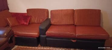 тряпичный шкаф для одежды: Угловой диван — 1