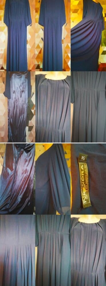 длинные платья для беременных: Вечернее платье, Длинная модель, Креп, С рукавами, M — 21