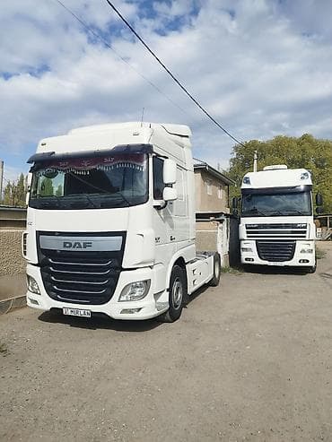 howo в кредит: Тягач, DAF, 2014 г., Тентованный — 7