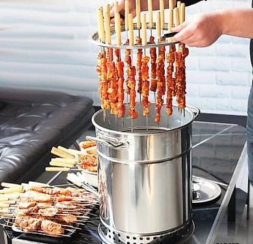gril: Шашлычница на углях Charcoal Grill купить в Бишкеке — компактный — 6