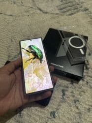 самсунг z fold 4: Samsung Galaxy Z Fold 6, Колдонулган, 256 ГБ, түсү - Күмүш, 2 SIM, eSIM — 9