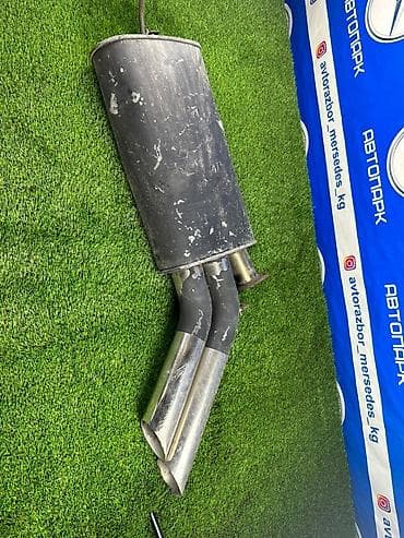 ланкузер прадо: Глушитель Mercedes-Benz 2001 г., Б/у, Германия — 1