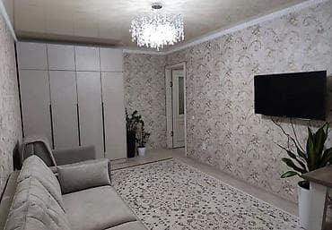 2 bedroom: 2 комнаты, 42 м², Центральная мечеть 104 серия, 1 этаж, Дизайнерский ремонт — 4