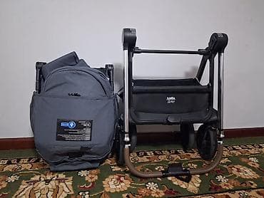 детские коляски 2 в 1: Детская коляска-прогулка Kidilo (серый цвет) - Универсальное сиденье — 8