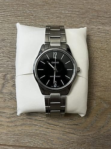 Аксессуары: Классические часы часы, Casio, Латунь, Япония, Водонепроницаемые, Оригинал, Мужские, Б/у — 2