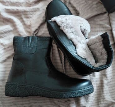 сапоги зимние женские натуральная кожа натуральный мех распродажа: Мужские сапоги К81. Подошва "Саламандр" Новые, кожа, Турция, 42 — 3