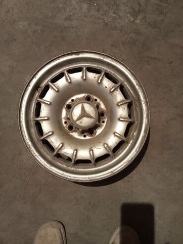 титановые диски на ниву бу: Диски R 14 Mercedes-Benz, Комплект, отверстий - 5, Б/у — 1