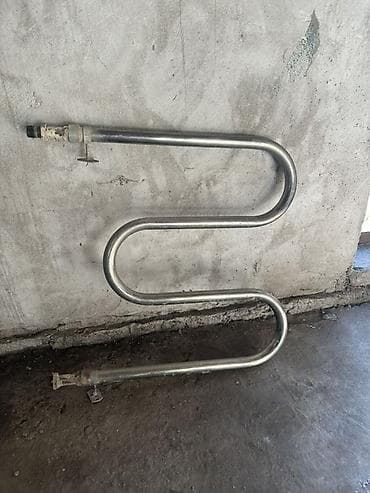 пайка радиатора: Полотенцесушитель водяной, змеевик S-образный. В хорошем состоянии - — 2