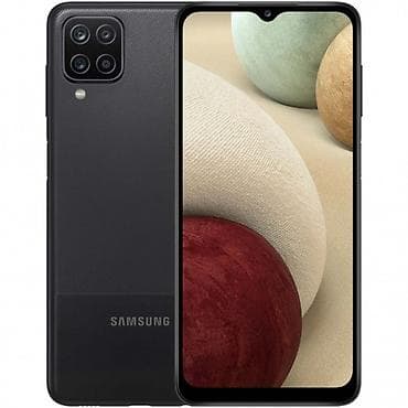 Samsung Galaxy A12, 64 ГБ, цвет - Черный, 2 SIM