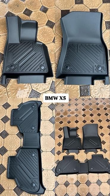 5D Полики Для салона BMW, цвет - Черный