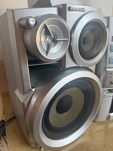 cd: Музыкальный центр Panasonic SA-VK50 с акустикой. В очень хорошем — 3