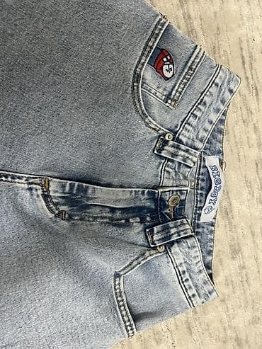 костюм быка: Мужские джинсы, M, Nike, Новый, цвет - Голубой, Самовывоз, Платная доставка — 2