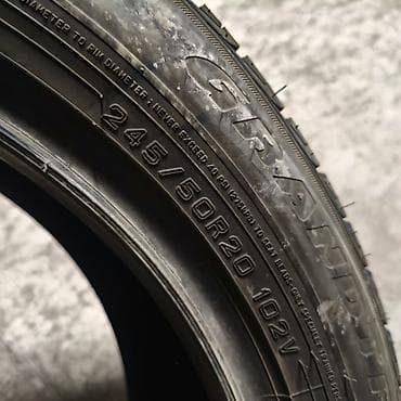 тайрот ареда: Шины 245 / 50 / R 20, Лето, Б/у, 1 шт, Внедорожные (АТ/МТ), Япония, DUNLOP — 4