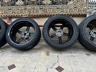 ади 80: Колеса в сборе 255 / 40 / R 18, Зима, Б/у, Комплект, Литые, отверстий - 5 — 4