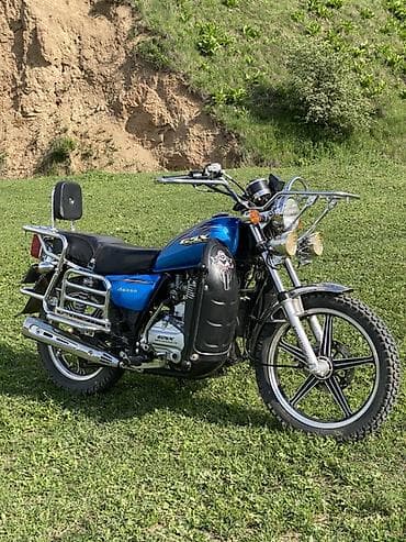 электромотоцикл для детей: Классический мотоцикл Suzuki, 250 куб. см, Бензин, Взрослый, Новый — 1