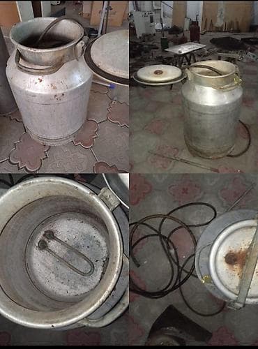 Электрический молочный бидон. (кипятильник/подогреватель молока) -