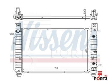 escalade: NS_радиатор системы охлаждения! Cadillac Escalade/Chevrolet Tahoe 01 — 1