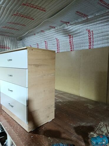 комод с пеленальным столом: Комод для одежды, Новый, Без зеркала, ЛДСП, цвет - Белый, Платная доставка — 2