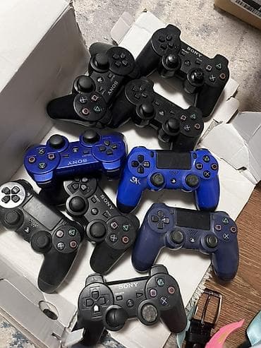 Полный комплект Sony PlayStation 4 Slim + 50 Дюмовый телевизор 4К UHD — 8
