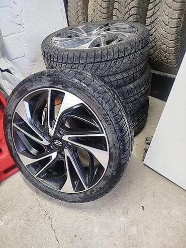 grandeur hg: Колеса в сборе 245 / 40 / R 19, Лето, Б/у, Комплект, Легковые, Литые, отверстий - 5 — 4