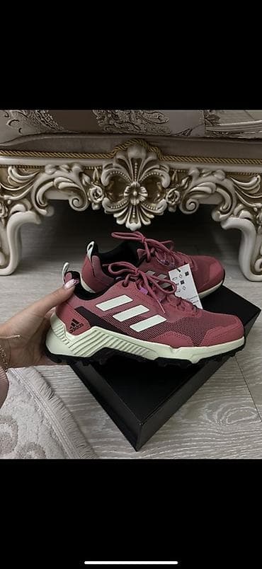 Кроссовки, 38, Adidas, Б/у, цвет - Розовый, Самовывоз