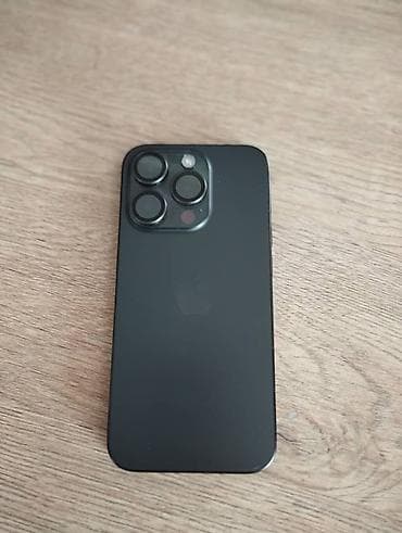 redmi 15 с: IPhone 15 Pro, Новый, 256 ГБ, Черный, Зарядное устройство, Чехол, 81 % — 2
