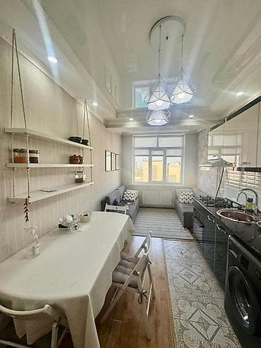 Батирлер: 2 бөлмө, 55 м², Элитка, 9 кабат, Евроремонт — 3