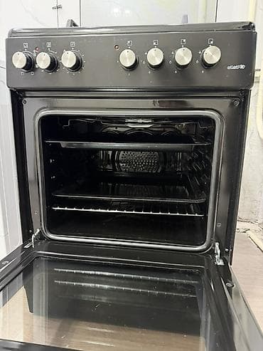 Компрессоры: Плита газо-электрическая (комбинированная) Elletto, цвет черный. - — 3