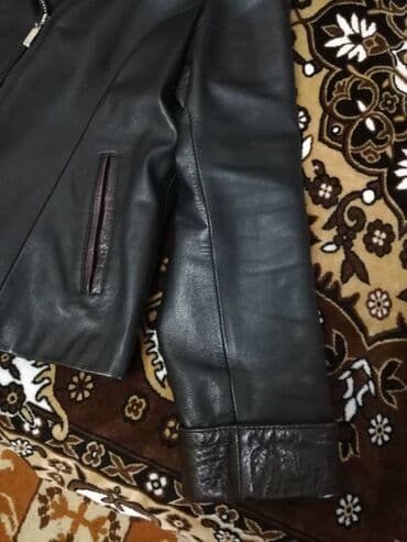 Прокат одежды: Дешево! Эксклюзив! Кожаная женская куртка(деми) 48-50р. Размер XXL — 3