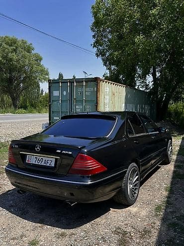водавоз продажа: Mercedes-Benz S-class AMG: 2001 г., 5.5 л, Автомат, Бензин, Седан — 2
