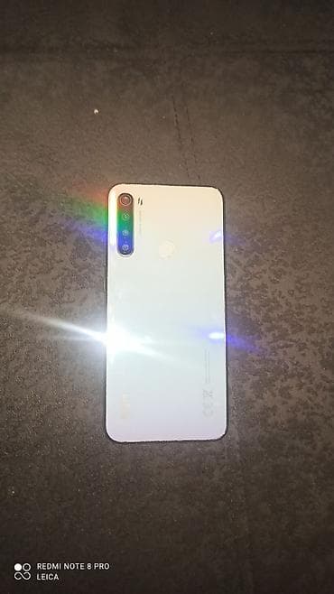 Redmi, Redmi Note 8, Б/у, 32 ГБ, цвет - Белый — 1