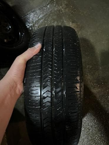 Шиналар жана дисктер: Дөңгөлөктөр монтажда 175 / 60 / R 13, Жай, Колдонулган, Комплект, Жеңил унаалар, Темир, тешиктери - 4 — 4