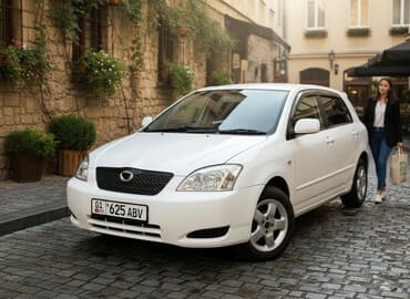 Toyota Corolla: 2004 г., 1.5 л, Автомат, Бензиновая, Хэтчбэк