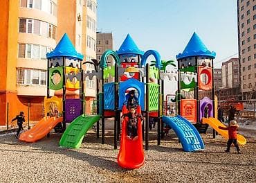 Детская горка Для улицы, Пластик, Новый