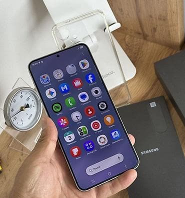гелек: Смартфон Samsung Galaxy S25 (серебристый/белый) состояние идеальное — 2