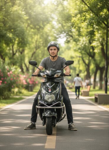 купить трехколесный электроскутер бу: Тип скутера Yamati, 50 куб. см, Электро, Б/у — 1