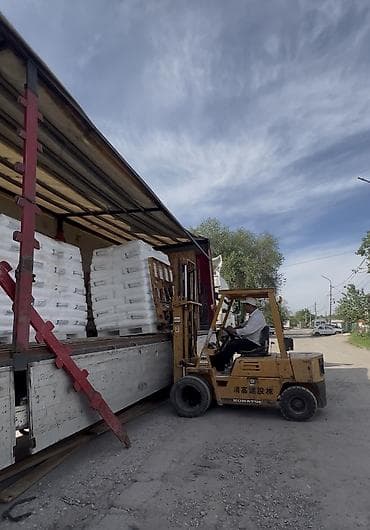 Автоуслуги: Услуги манипулятора (кран-борта) и вилочный Кара - Автомобиль с КМУ — 1