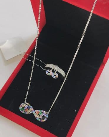 набор пандора: Набор Бесконечность Цена за Набор Серебро пробы 925 Камни фианиты — 3