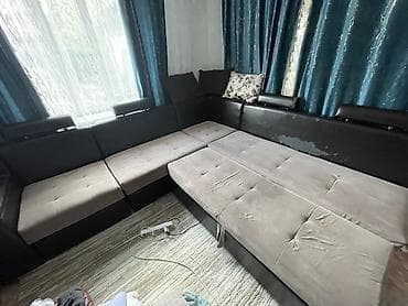 двухместный детский кровать: Угловой диван, Раскладной, Двухместный — 3