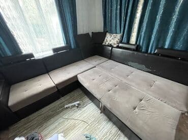 дрова купить бишкек: Угловой диван, Складной — 4