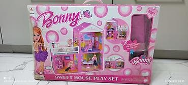 black myth: Продаю Детский игрушечный домик с набором мебели Bonny - сборный — 1