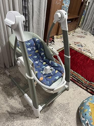 Дом и сад: Комплект для малышей: электрокачели, мягкое кресло‑подушка и — 1
