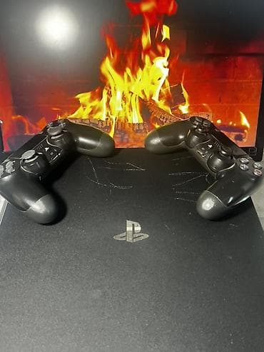 Видео оюндар жана приставкалар: Игровая консоль Sony PlayStation 4 Pro (черная) Комплектация: - — 2